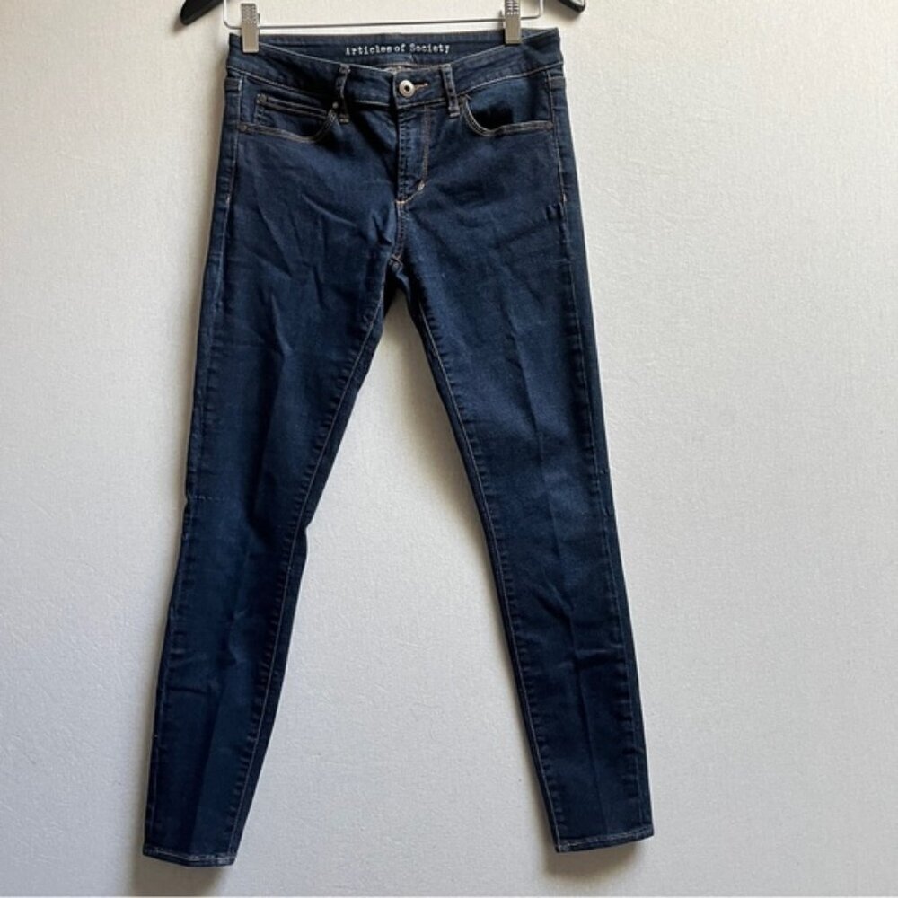 Articles of Society Mid-Rise Denim Skinny Jeans Women's Size 27